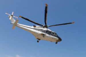 Hubschrauber zum Thema Abstand gewinnen